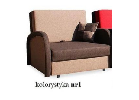SINGLE SOFA BED SUZIE 97CM CHOICE OF COLORS / FOAMDimensions :- width 97 cm- height 85 cm- depth 95 cm- area sleeping 80/195 cm +/- 3The sofa is made of a wooden frame, the sleeping surface is made of PUR T30 / 42 foam.The sofa is unfolded using an automa