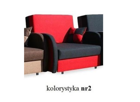 SINGLE SOFA BED SUZIE 97CM CHOICE OF COLORS / FOAMDimensions :- width 97 cm- height 85 cm- depth 95 cm- area sleeping 80/195 cm +/- 3The sofa is made of a wooden frame, the sleeping surface is made of PUR T30 / 42 foam.The sofa is unfolded using an automa