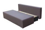 SOFA BED RIVIA 195CM CHOICE OF COLOR / BONELL SPRINGS + FOAM