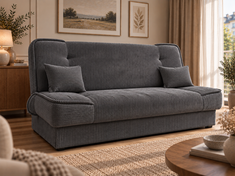 SOFA BED WOLY 198CM / SPRINGS + FOAM - Anna Furniture