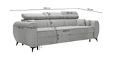 NEW! SOFA BED MONTE  BONELL SPINGS + FOAM - Anna Furniture