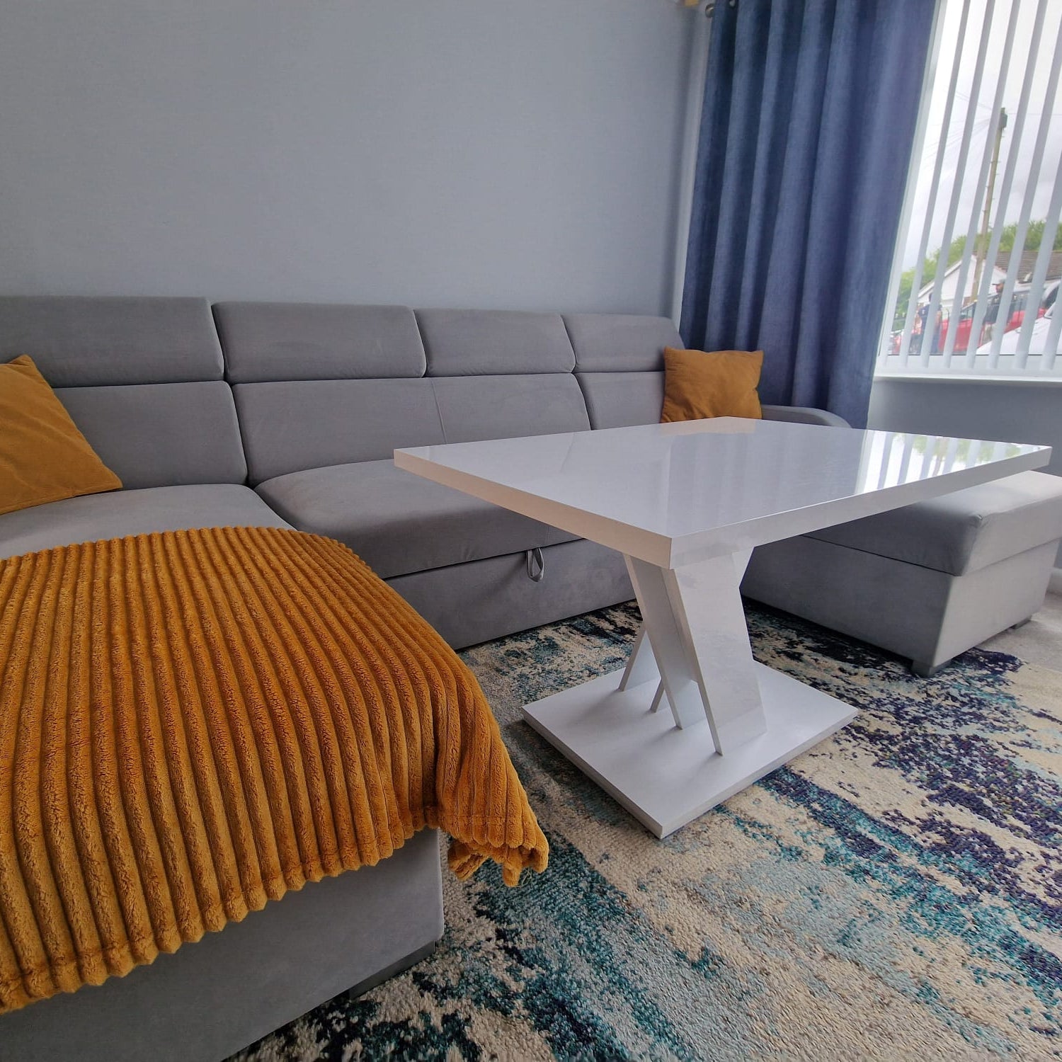 Chunky Ribbed Throw Blankets 150x200cm 100% Polyester - Cozy & Warm - Perfect Blankets for Bed, Sofa, Couch MUSTARDOur chunky throw blanket is big enough to hold a bed, sofa, or couch. It can also be used as a home decoration. Whether you're snuggling up