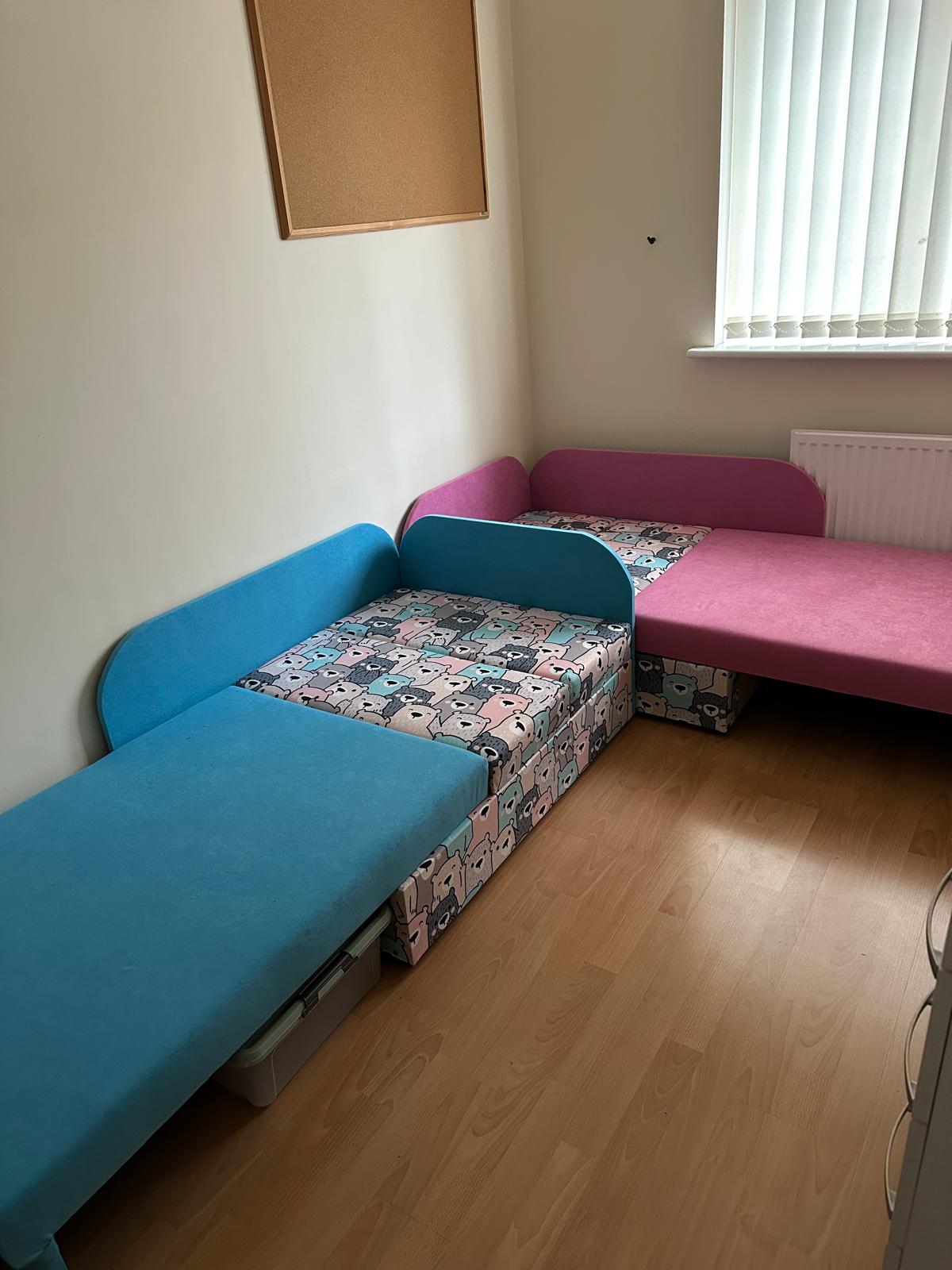 UNIVERSAL CORNER SOFA BED KUBUS CUBE / Children room