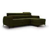 UNIVERSAL CORNER AURA 258CM / SPRINGS + FOAM CHOICE OF COLOR
