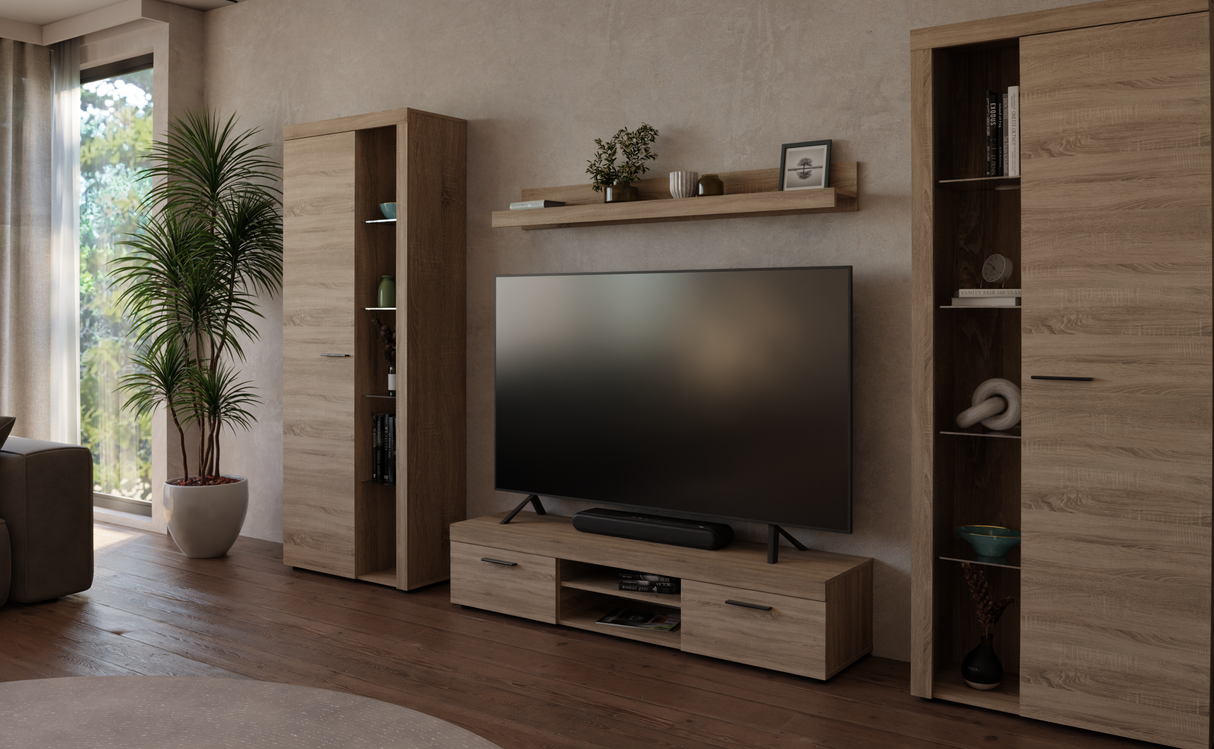 TV WALL UNIT ROMA XL SONOMA - Anna Furniture