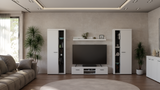 TV WALL UNIT ROMA XL WHITE - Anna Furniture