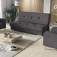 SOFA BED SET 3+1+1 AXEL + 2X ARMCHAIRS CARLODimensions: (+/- 2cm) - width 195 cm- depth 91 cm- height 90 cm- 119/195 cm sleeping areaThe following were used for the production of the sofa:- a structure made of pine wood, chipboard and MDF board- the seat