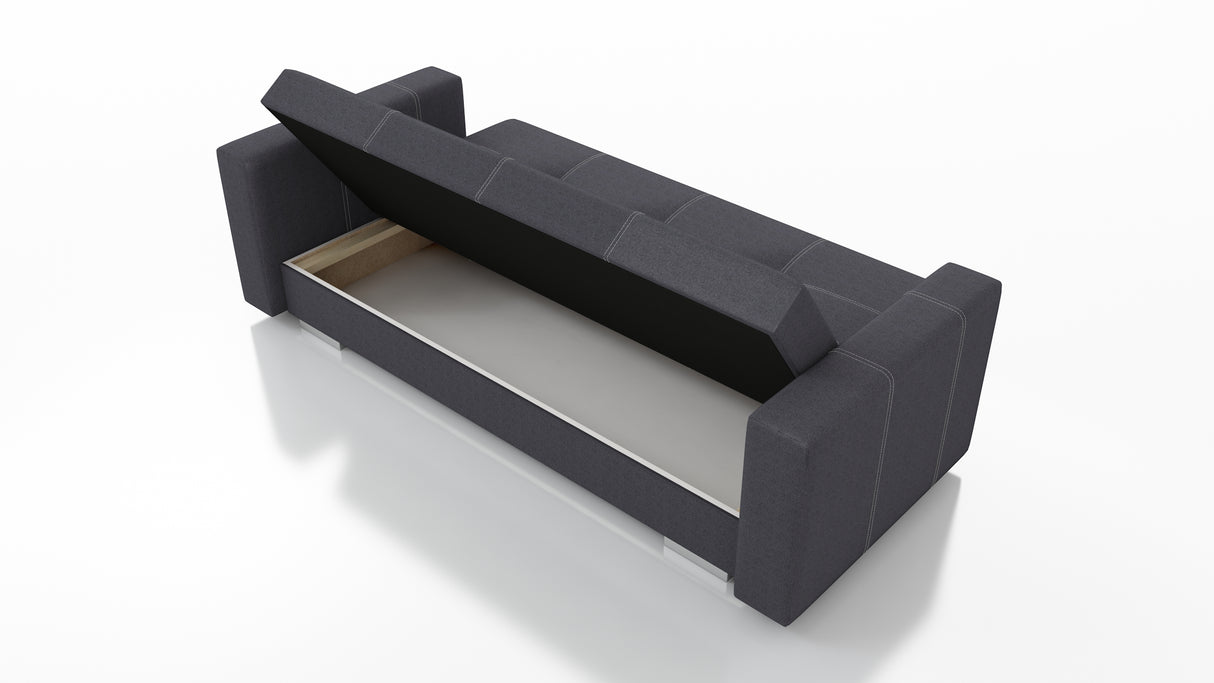 SOFA BED ALEXIA 220CM / SPRINGS + FOAM