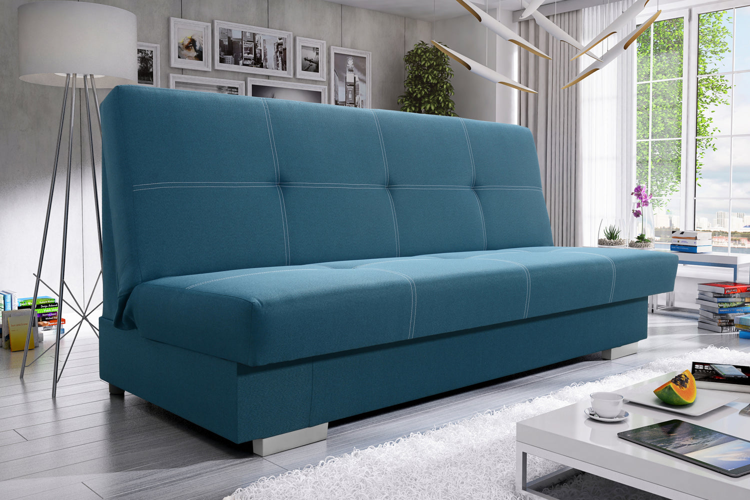 SOFA BED AXEL 195CM  / SPRINGS + FOAM
