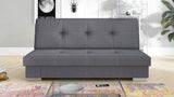 SOFA BED AXEL 195CM SAWANA 05 GREY  / SPRINGS + FOAM