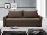 SOFA BED AMY 226cm CHOICE OF 9 COLORS  / BONELL SPRINGS + FOAM