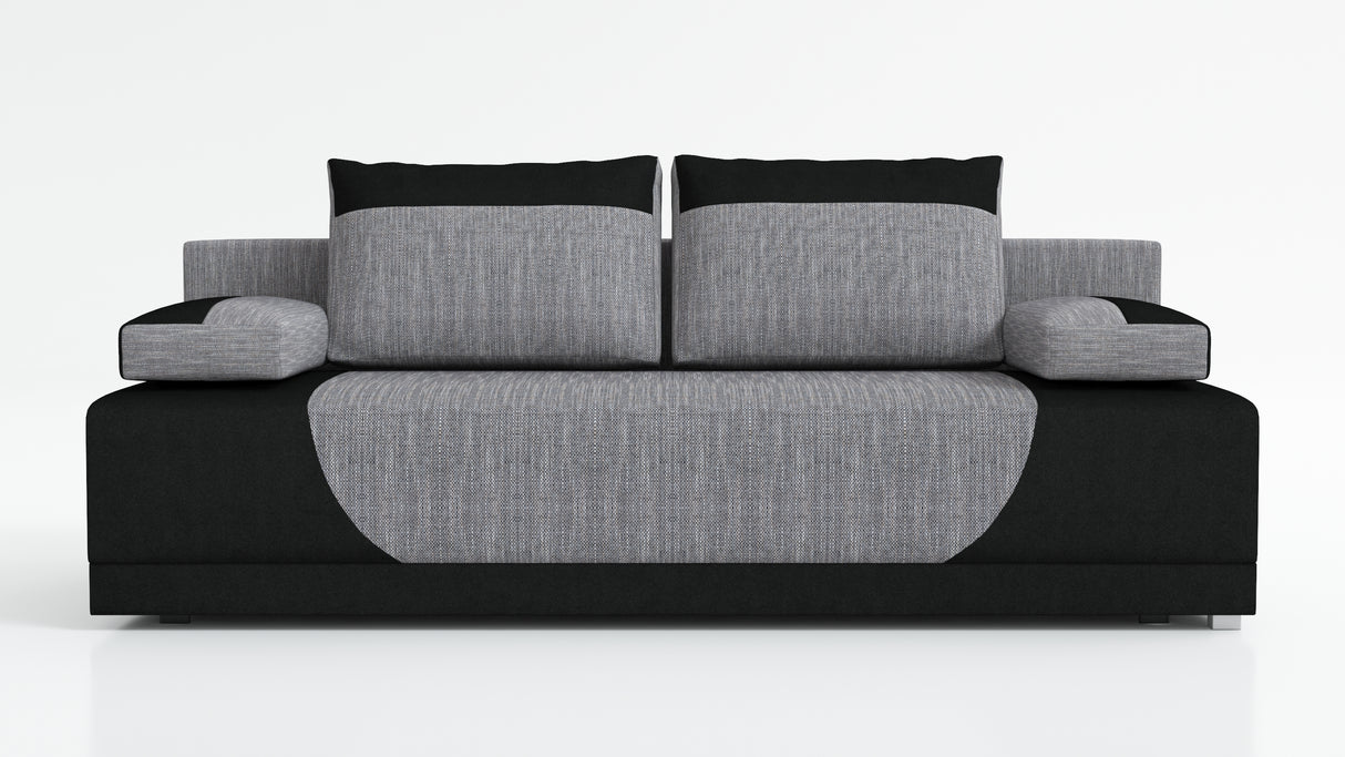 NEW!! SOFA BED CLEO 201CM BERLIN 01 SAWANA 14The new sofa from the CLEO collection is a classic style and great functionality. Beautiful sewing and 4 large, soft pillows add to its unique charm. Thanks to the standard use of wave springs and highly elasti