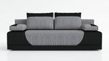 NEW!! SOFA BED CLEO 201CM BERLIN 01 SAWANA 14The new sofa from the CLEO collection is a classic style and great functionality. Beautiful sewing and 4 large, soft pillows add to its unique charm. Thanks to the standard use of wave springs and highly elasti