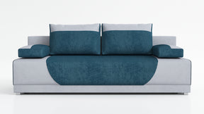 NEW!! SOFA BED CLEO 201CM POSO 05 PAROS 05The new sofa from the CLEO collection is a classic style and great functionality. Beautiful sewing and 4 large, soft pillows add to its unique charm. Thanks to the standard use of wave springs and highly elastic f