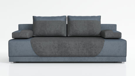NEW!! SOFA BED CLEO 201CM POSO 60 PAROS 06The new sofa from the CLEO collection is a classic style and great functionality. Beautiful sewing and 4 large, soft pillows add to its unique charm. Thanks to the standard use of wave springs and highly elastic f