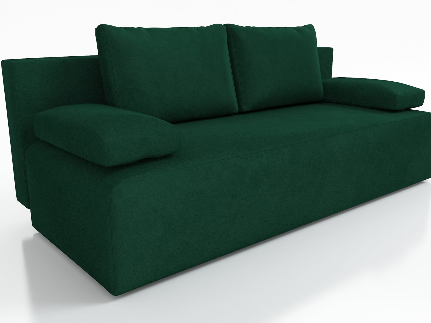 NEW!! SOFA BED ZOYA 201cm KRONOS 19Dimensions: sleeping area 137x201 cm width 201 cm depth 91 cm height to the seat 40 cm * dimensions given with a tolerance of +/- 3 cm Execution: • frame: pine wood + board chipboard, • unfolding system: AUTOMAT DL • sea