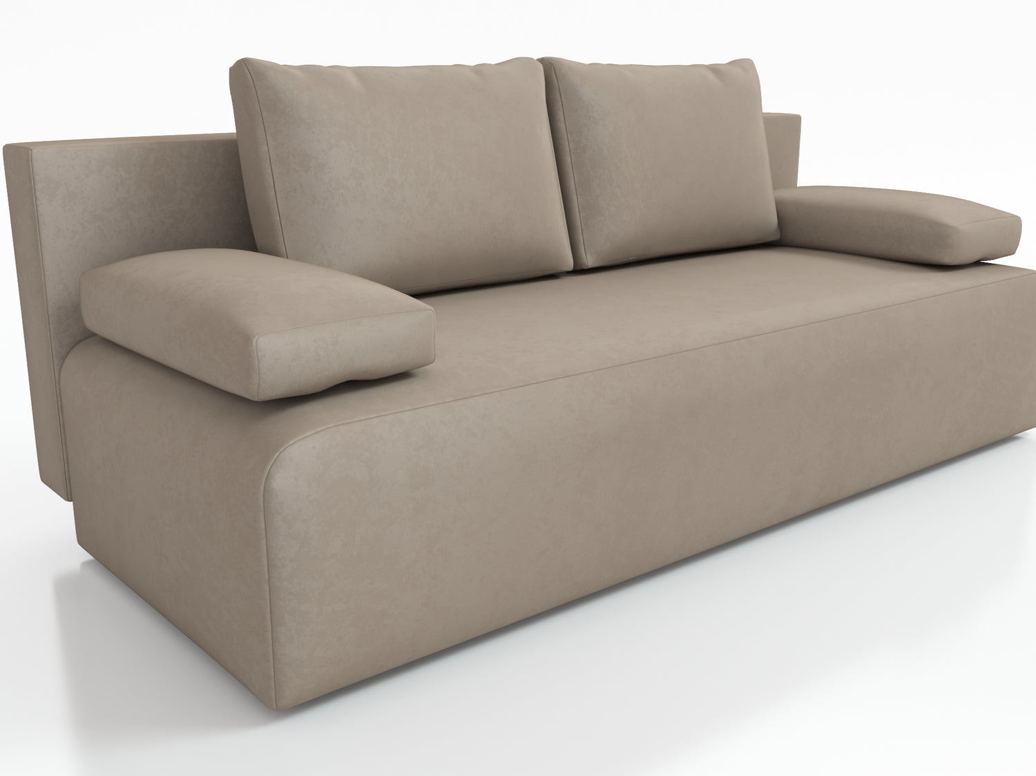 NEW!! SOFA BED ZOYA 201cm PAORS 03Dimensions: sleeping area 137x201 cm width 201 cm depth 91 cm height to the seat 40 cm * dimensions given with a tolerance of +/- 3 cm Execution: • frame: pine wood + board chipboard, • unfolding system: AUTOMAT DL • seat