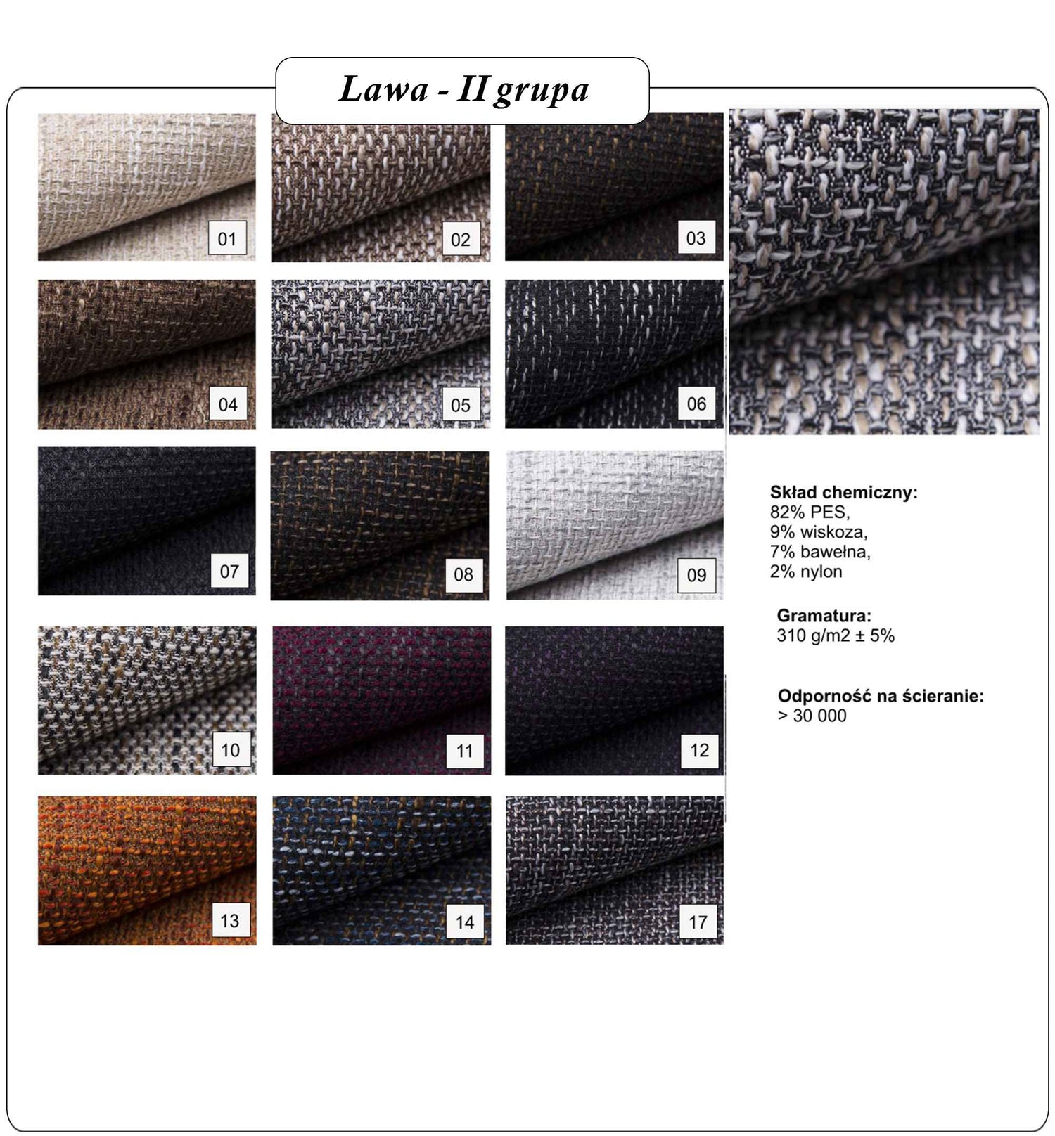 CORNER SOFA BED PRADO U LAWA 17/1115 DARK GREY/WHITE 300CM / SPRINGS + FOAM - Anna Furniture