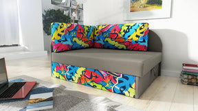 UNIVERSAL CORNER SOFA BED KUBUS CUBE / Children room - Anna Furniture
