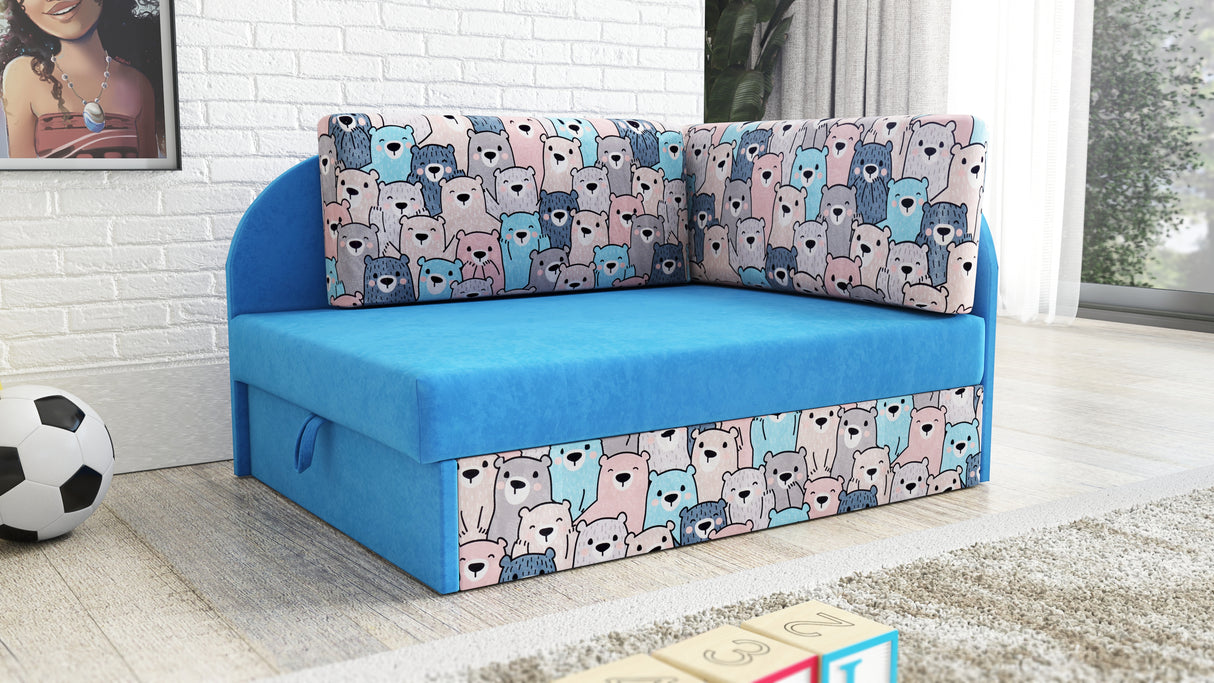 UNIVERSAL CORNER SOFA BED KUBUS CUBE / Children room