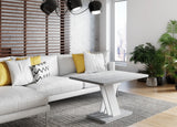 COFFEE TABLE MASIV MINI WHITE / STONE GREYCoffee Table Masiv Mini White Stone Grey The COFFEE TABLE MASIV MINI WHITE STONE GREY adds a modern and unique touch to any room. Its unconventional design creates a fresh and open atmosphere in your home. Ideal f