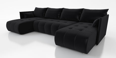 NEW! CORNER SOFA BED NESS U SHAPE *CHOICE OF COLORS* / SPRINGS + FOAM