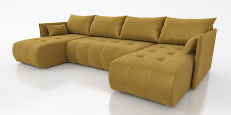 NEW! CORNER SOFA BED NESS U SHAPE *CHOICE OF COLORS* / SPRINGS + FOAM