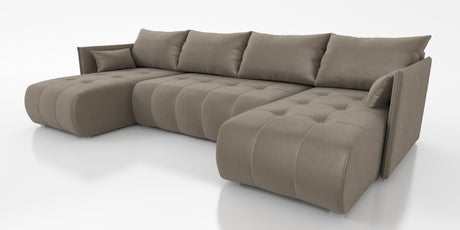 NEW! CORNER SOFA BED NESS U SHAPE *CHOICE OF COLORS* / SPRINGS + FOAM