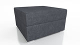 CORNER SOFA BED FINO 228CM + MATCHING STOOL / SPRINGS + FOAM