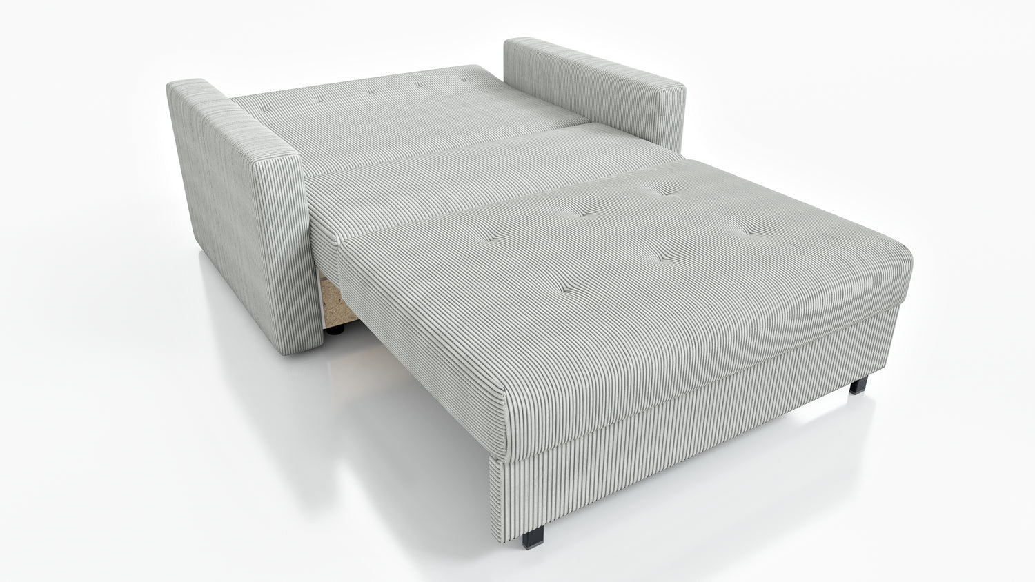 NEW! 2 SEATER SOFA BED SMART II 137CM CHOICE OF COLORS / SPRINGS + FOAM - Anna Furniture