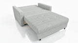 NEW! 2 SEATER SOFA BED SMART II 137CM CHOICE OF COLORS / SPRINGS + FOAM - Anna Furniture
