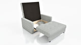 NEW! 2 SEATER SOFA BED SMART II 137CM CHOICE OF COLORS / SPRINGS + FOAM - Anna Furniture