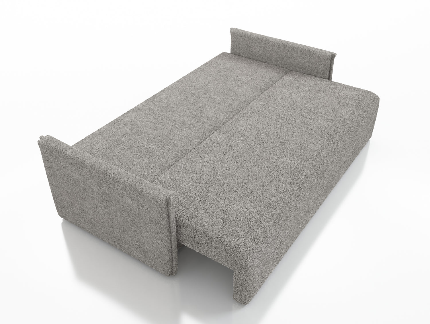 NEW! SOFA BED BIANCA 207CM BONELL SPINGS + FOAM BOUCLE FABRIC / CHOICE OF COLOR