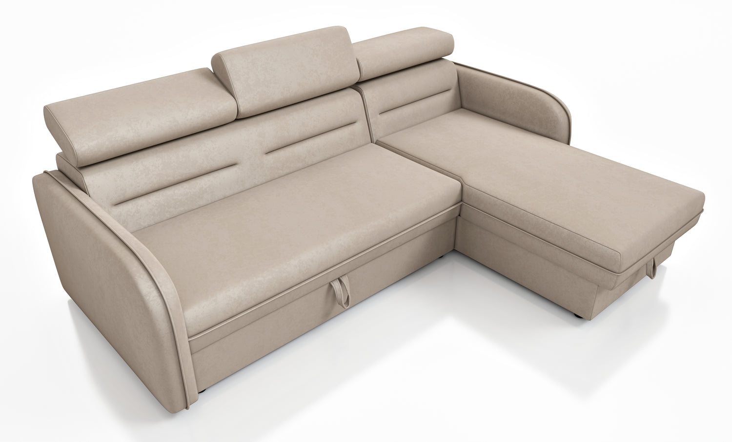 UNIVERSAL CORNER ANTON 225CM / SPRINGS + FOAM - Anna Furniture