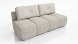 NEW!! SOFA BED MOKKA 205 CM FOAM + WAVY SPINGS CHOICE OF COLORS