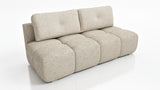NEW!! SOFA BED MOKKA 205 CM FOAM + WAVY SPINGS CHOICE OF COLORS