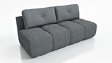 NEW!! SOFA BED MOKKA 205 CM FOAM + WAVY SPINGS CHOICE OF COLORS