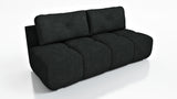 NEW!! SOFA BED MOKKA 205 CM FOAM + WAVY SPINGS CHOICE OF COLORS