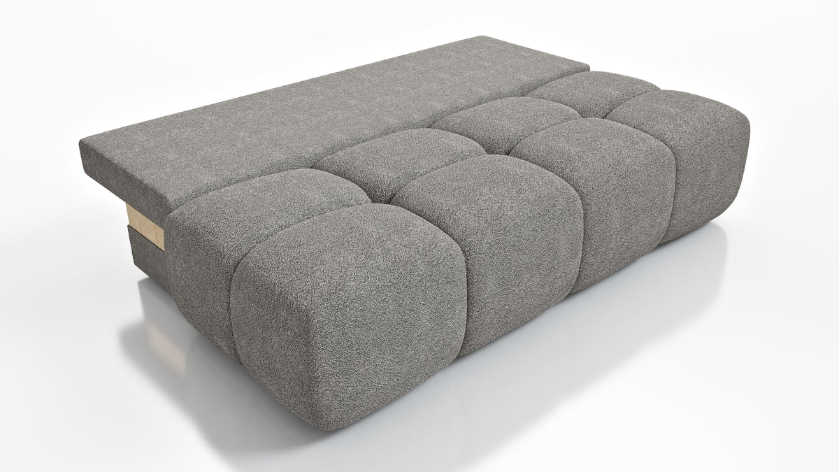 NEW!! SOFA BED MOKKA 205 CM FOAM + WAVY SPINGS CHOICE OF COLORS