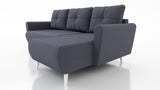 CORNER SOFA BED MONE UNIVERSAL 228cm KRONOS 22 EASY CLEAN FABRIC / BONELL SPRINGS + FOAMTHIS MODEL IS UNIVERSAL WHICH MEANS YOU CAN CHOOSE CORNER SIDE DURING ASSEMBLYSpecification:- EASY CLEAN FABRIC- free-standing furniture upholstered at the back with f