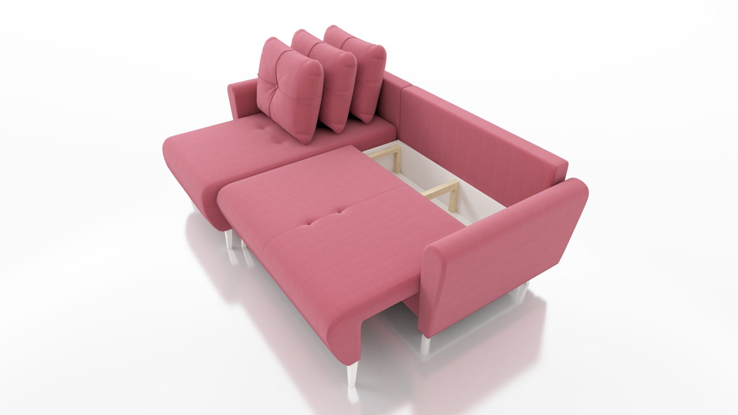 CORNER SOFA BED MONE UNIVERSAL 228cm JASMINE 90 EASY CLEAN FABRIC / BONELL SPRINGS + FOAMTHIS MODEL IS UNIVERSAL WHICH MEANS YOU CAN CHOOSE CORNER SIDE DURING ASSEMBLYSpecification:- EASY CLEAN FABRIC- free-standing furniture upholstered at the back with