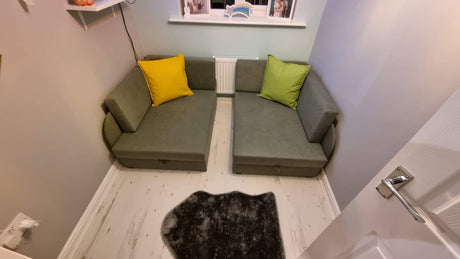 UNIVERSAL CORNER SOFA BED KUBUS CUBE / Children room