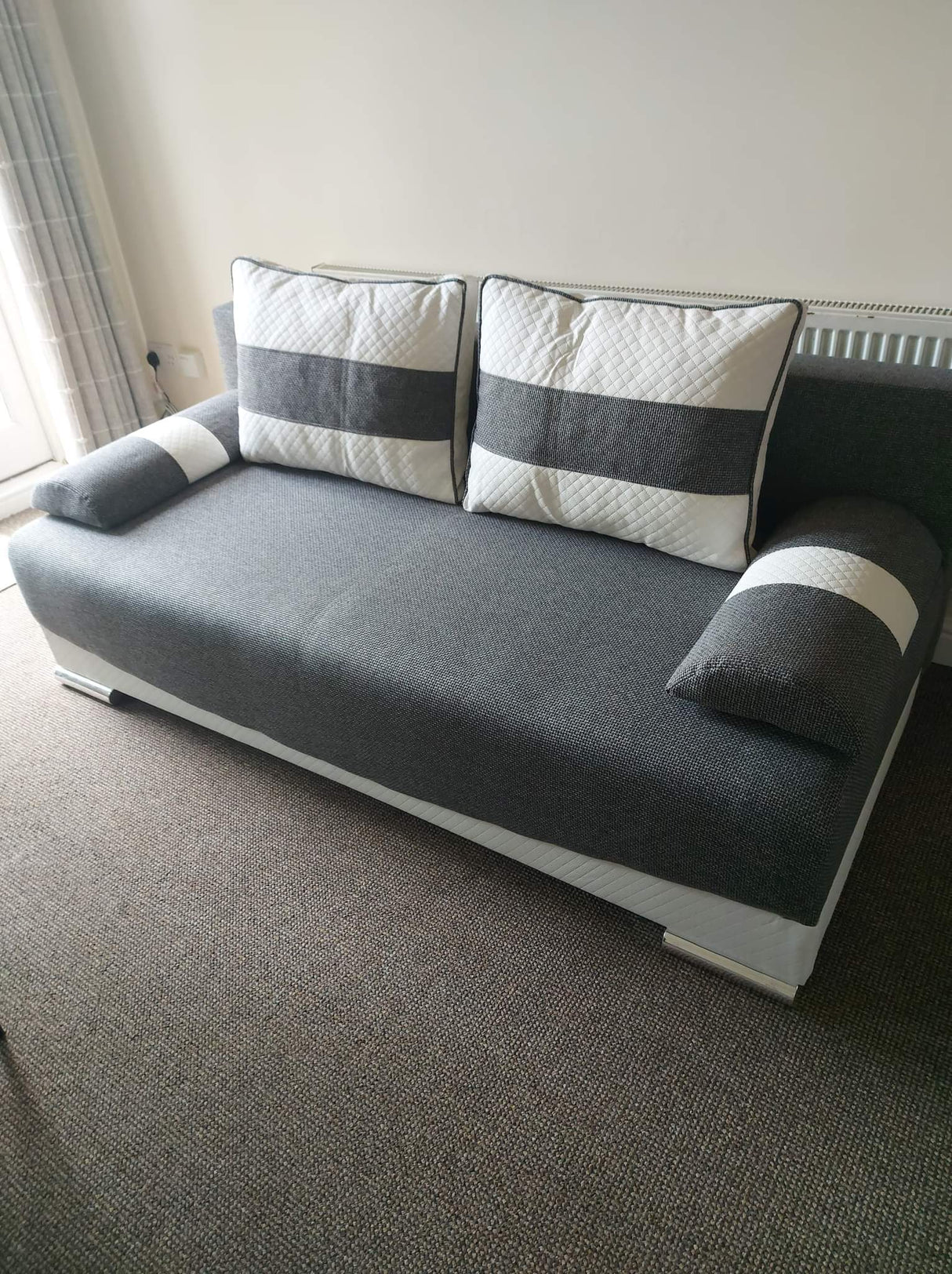 SOFA BED Smily 197CM CHOICE OF COLOR / BONELL SPRINGS + FOAM