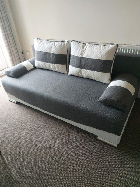 SOFA BED Smily 197CM CHOICE OF COLOR / BONELL SPRINGS + FOAM - Anna Furniture