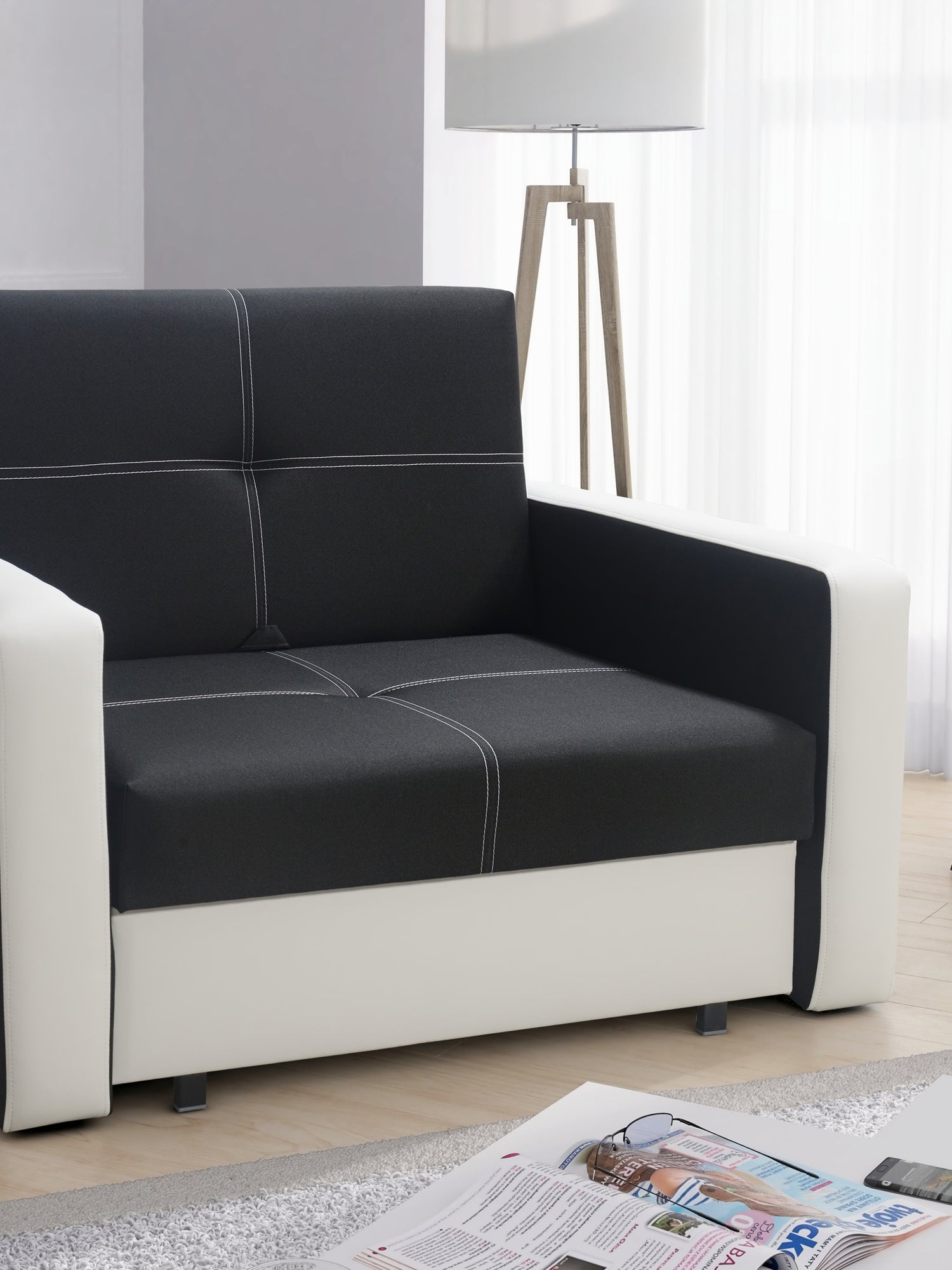 SINGLE SOFA BED BELLA I 108CM / FOAM