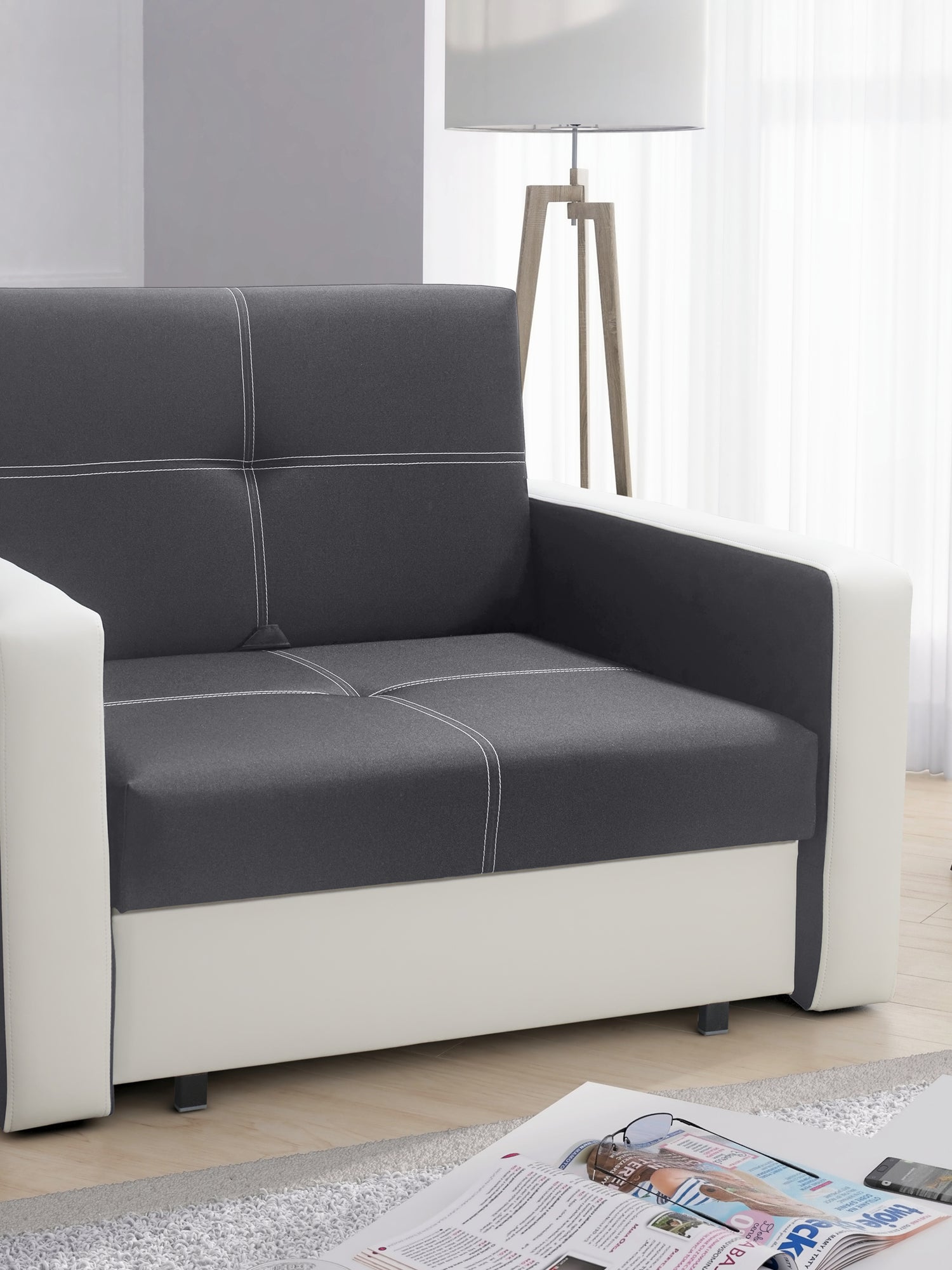 SINGLE SOFA BED BELLA I 108CM / FOAM