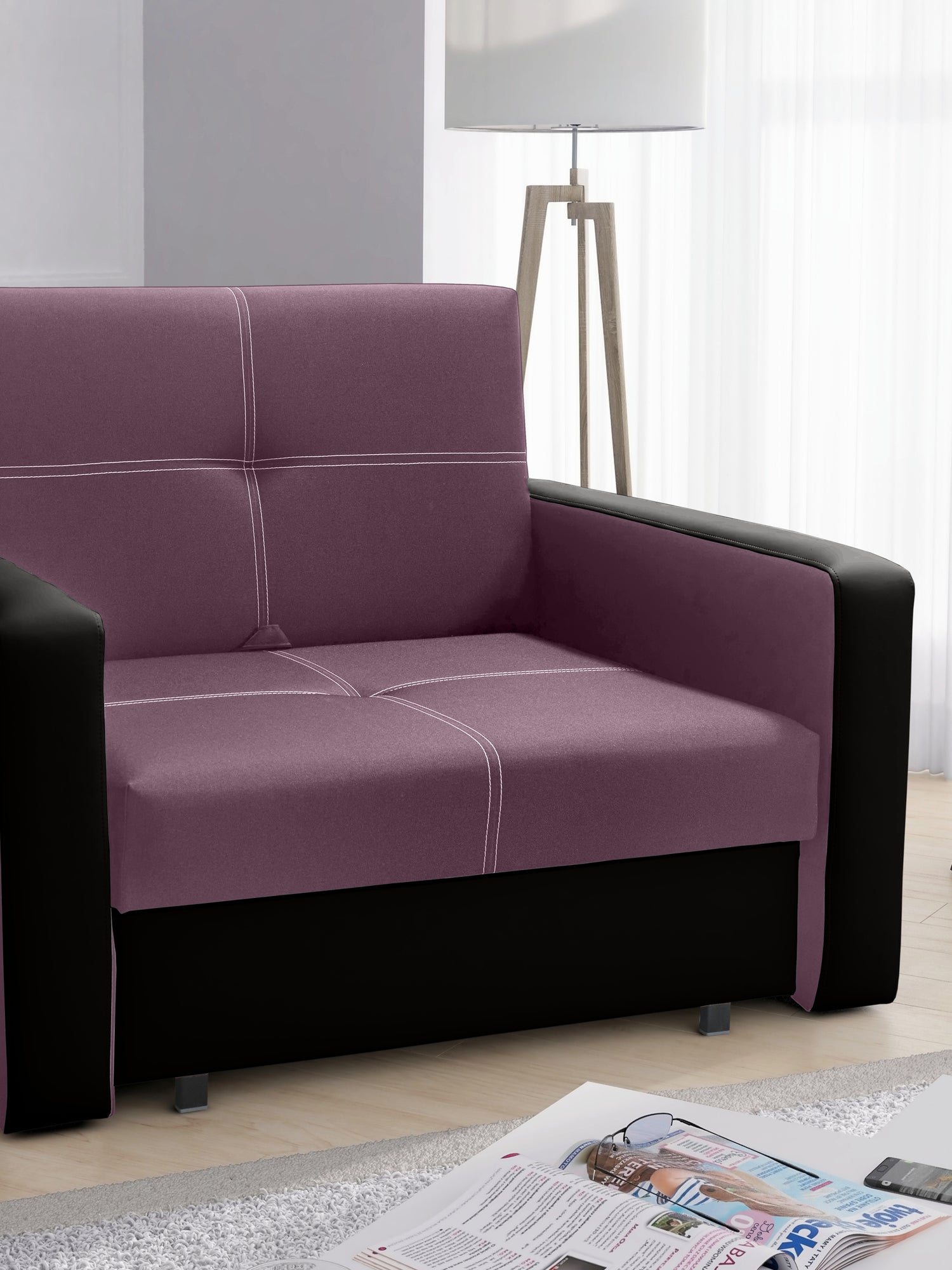 SINGLE SOFA BED BELLA I 108CM / FOAM
