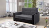 TWO SEATER SOFA BED BELLA II 137CM / SPRINGS + FOAM