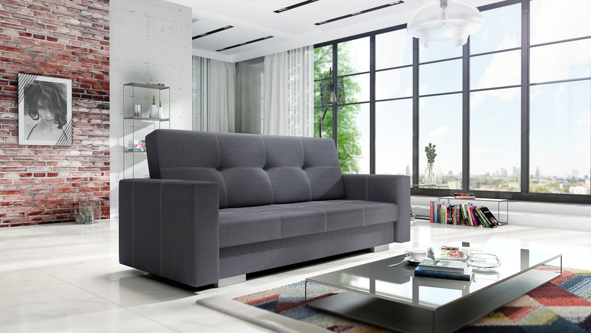 SOFA BED ALEXIA 220CM / SPRINGS + FOAM