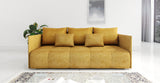 NEW!  SOFA BED NESS 199CM SPINGS + FOAM / CHOICE OF COLOR